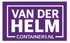 Logo van der Helm containers bv